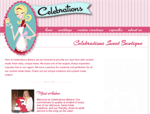 Tablet Screenshot of celebrationssweetboutique.com